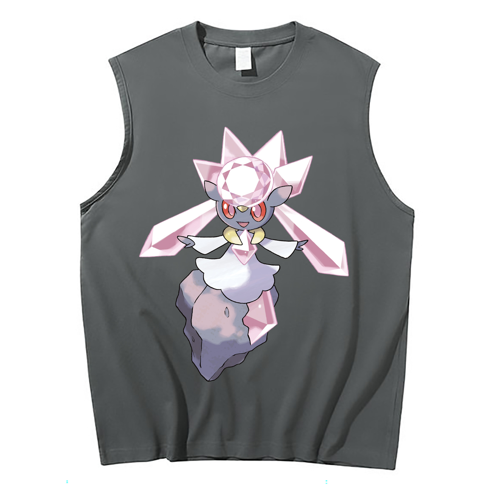 （画像用） ポケットモンスター Pokémon コットン100％タンクトップ（フロントプリント）